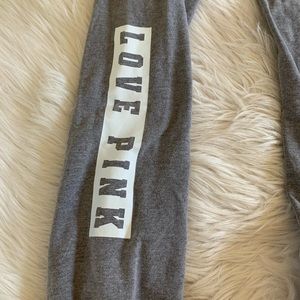 Victoria secret PINK grey joggers